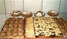 Leckerer Kuchen vom Blech
